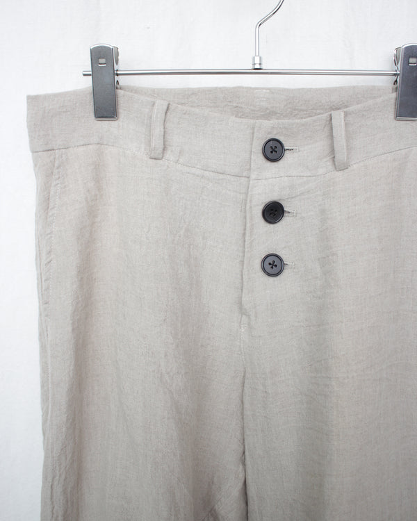 "OFFICIER-K" TROUSERS (S3-TR6-9C-4004) Natural