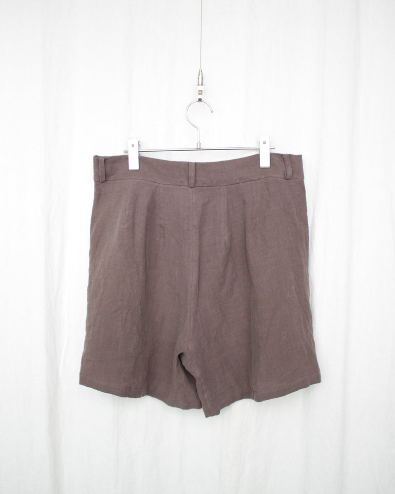 "RIVIERA-K" SHORTS (S3-SHO3-3C-4204) Logwood