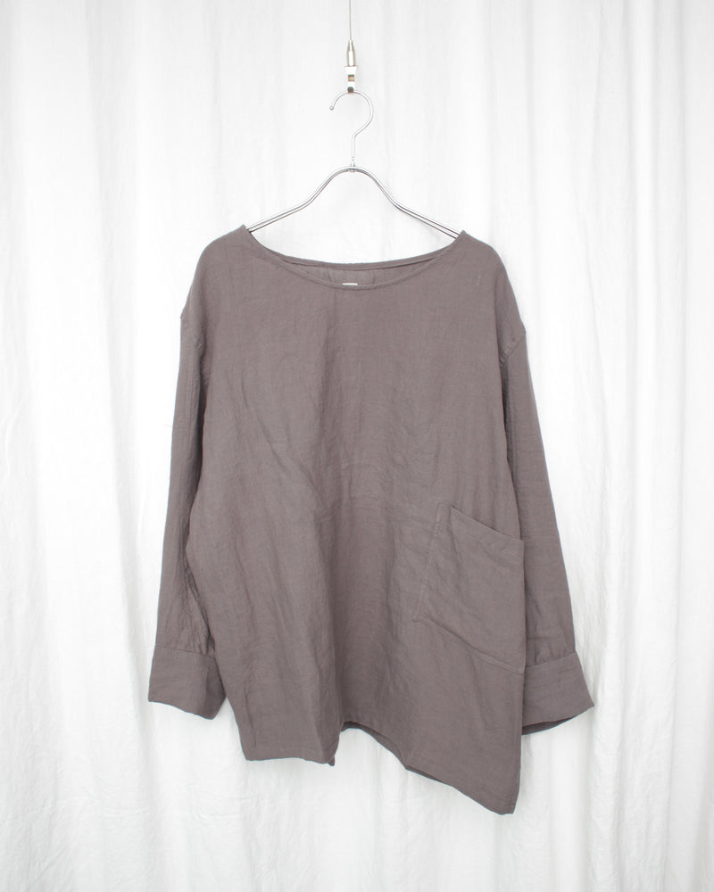 "ATELIER L/S P" TUNIC (S3-TU1-8F-4500) Dusty Grey