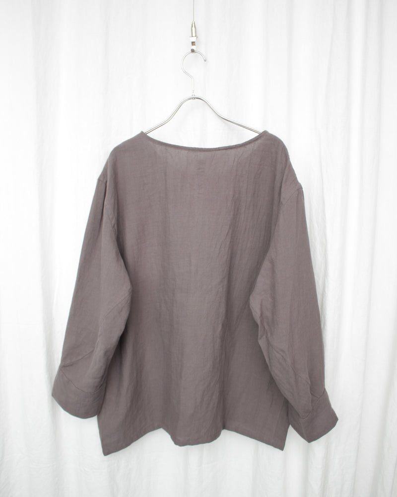 "ATELIER L/S P" TUNIC (S3-TU1-8F-4500) Dusty Grey