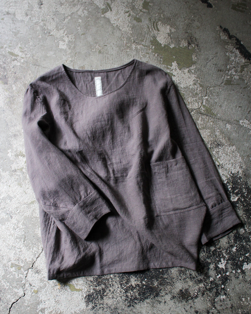 "ATELIER L/S P" TUNIC (S3-TU1-8F-4500) Dusty Grey