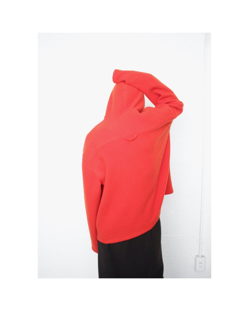 RIER / FLEECE WRAP SKIRT - Tourbe (SKT23 X02)