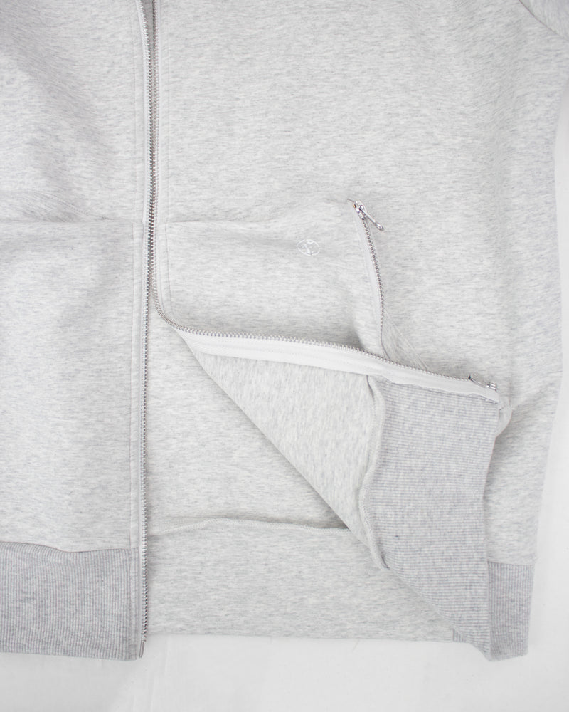 ZIP UP HOODIE XIN (003121202) L.Gray