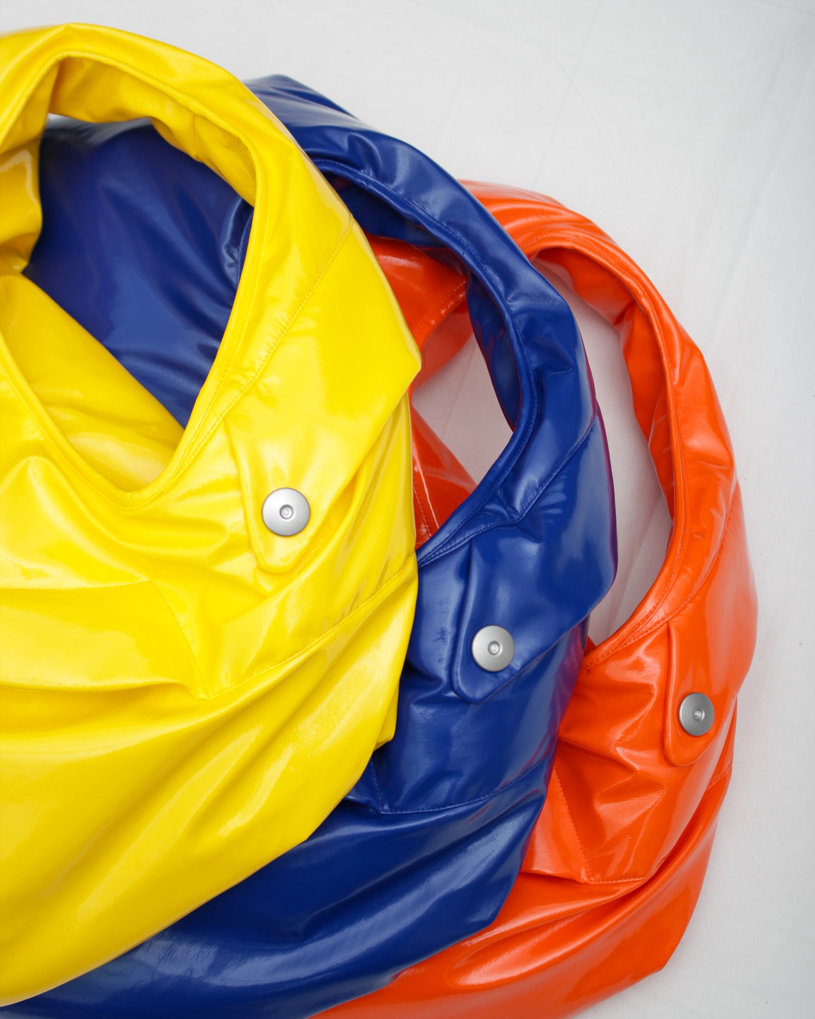 Omar Afridi / FOAMED LIDIA BAG (SS25-BAG-101-02) Orange – Mukta / Sal