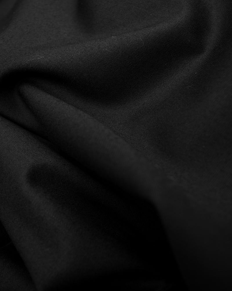 SULVAM / CLASSIC SUSPENDER SLACKS - Black (W-P04-100)