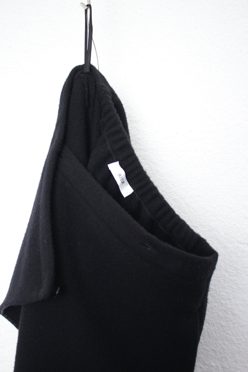 RIER / FLEECE WRAP SKIRT - Tourbe (SKT23 X02)