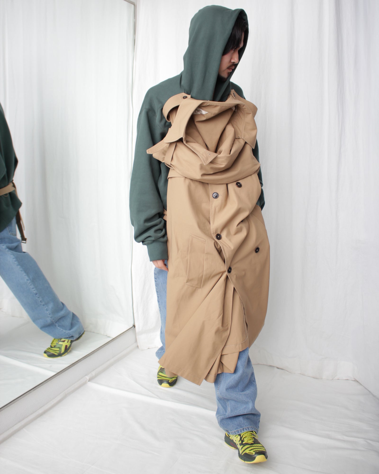 les six 25ss chaosドッキングシャツ les six 25ss chaosドッキングシャツ レシス(LES SIX) 2025年春