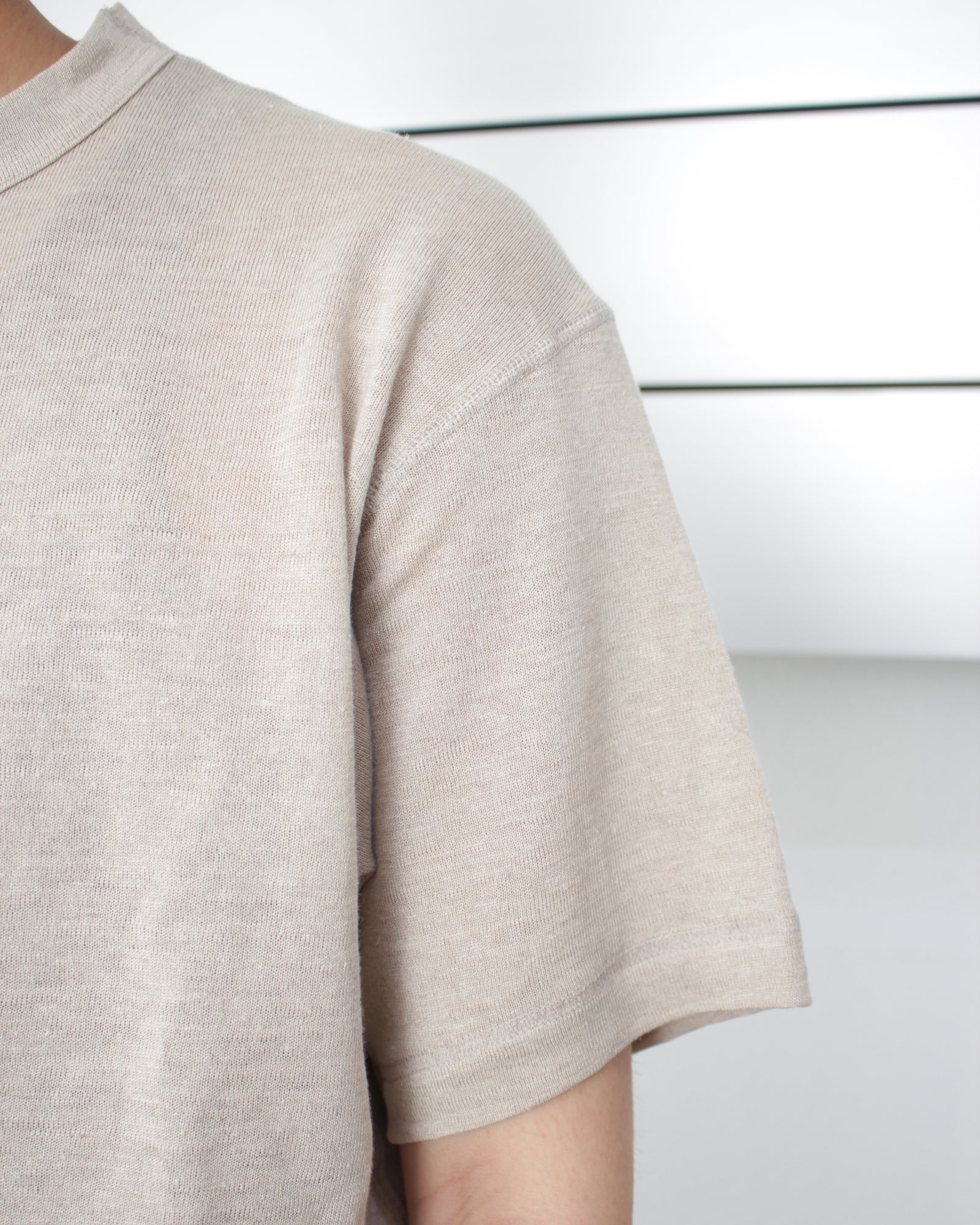 ENSOU. エンソウ 通販 RIGHT-POCKETED T-SHIRT (E12T005) Sand