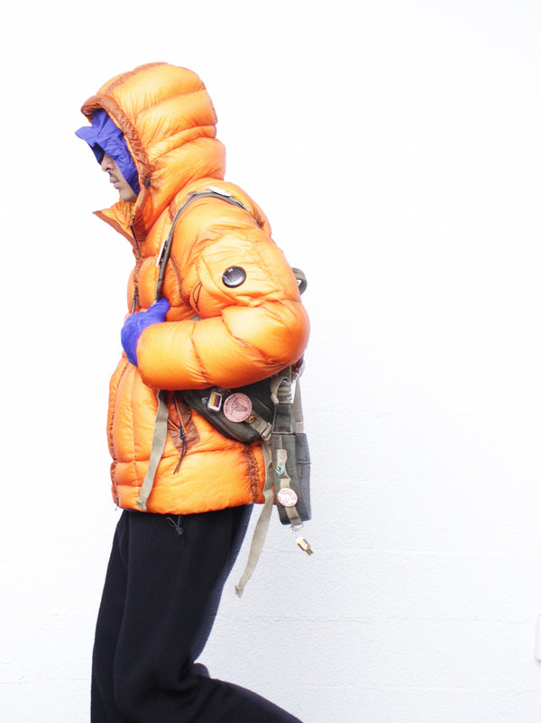 C.P. COMPANY / D.D. SHELL HOODED JACKET - Russet Orange (19CMOW702A)