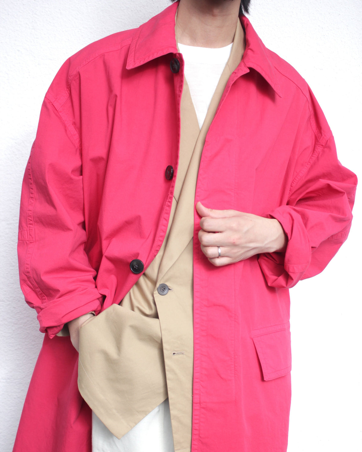 うっちーさま専用：DRIES VAN NOTEN メンズ 白ジャケット DRIES VAN NOTEN（ドリス ヴァン ノッテン） 24SS M.W.SHIRT SAN