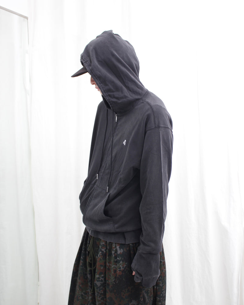 SE ZIP UP HOODIE (AAA1) Black