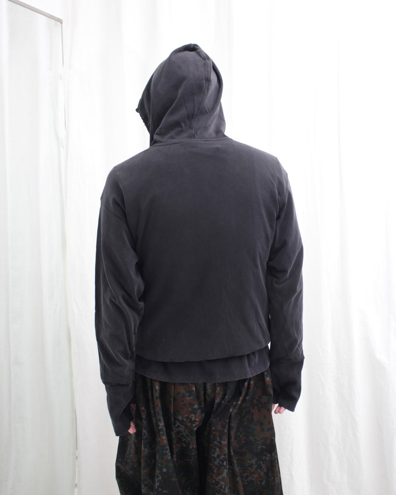 SE ZIP UP HOODIE (AAA1) Black