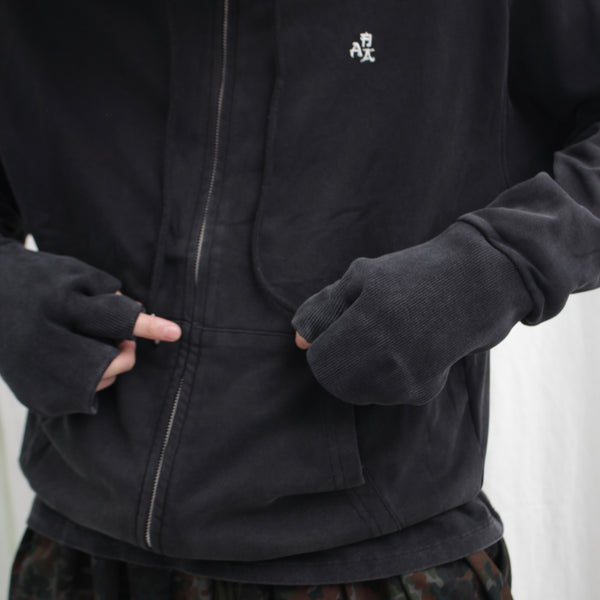 【美品】HYUKOH × 落日飛車　ジップアップ フーディ IMG_4290_600x600_crop_center.