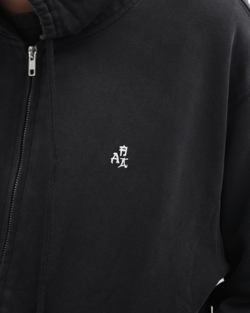 SE ZIP UP HOODIE (AAA1) Black