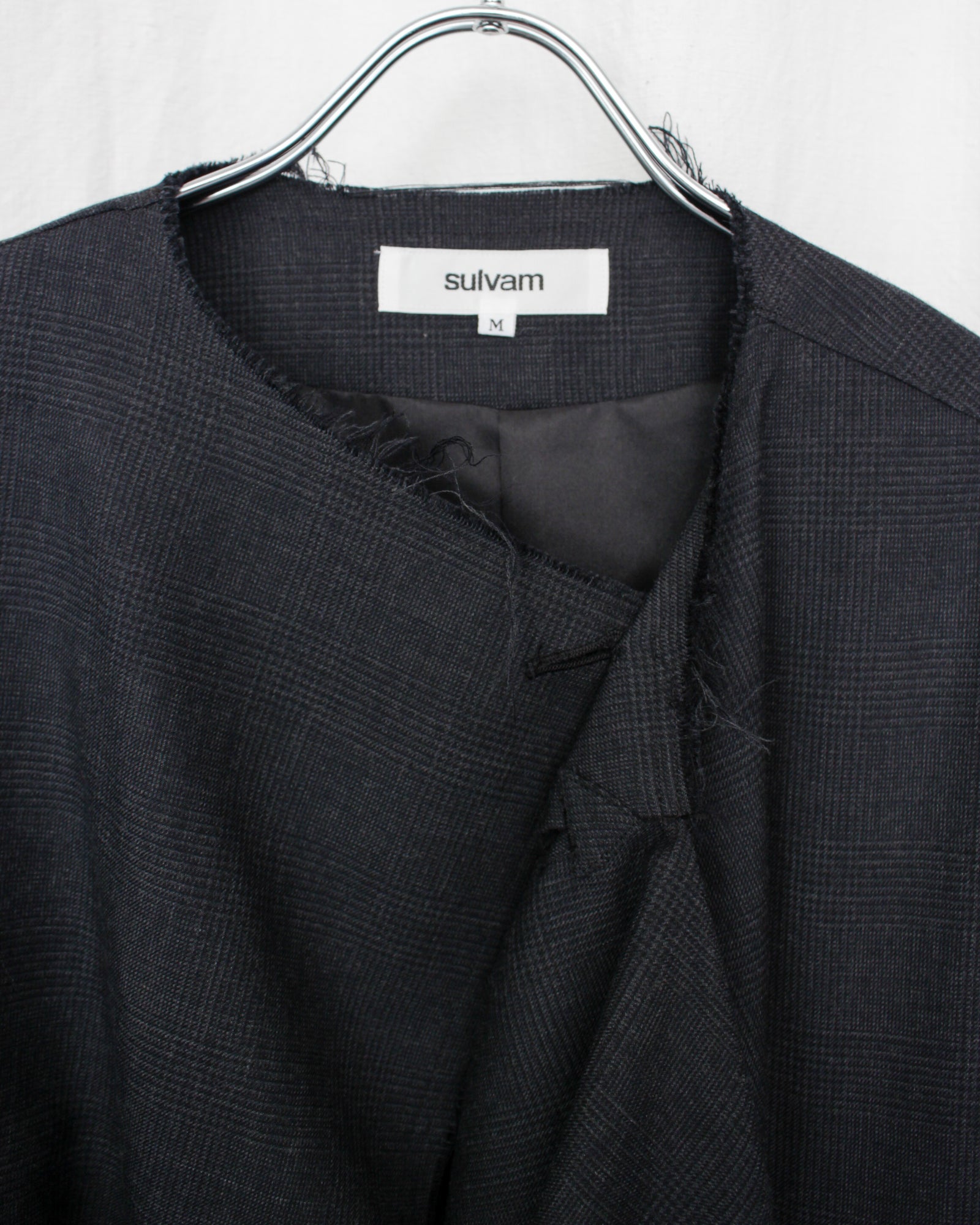 sulvam サルバム 通販 SHORT SCARF BLOUSON (WW-Y01-110) Gray – Mukta