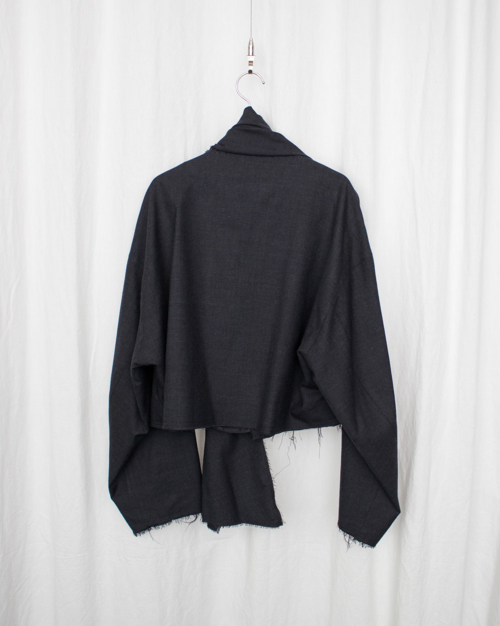 sulvam スカーフ sulvam サルバム 通販 SHORT SCARF BLOUSON (WW-Y01-110) Gray