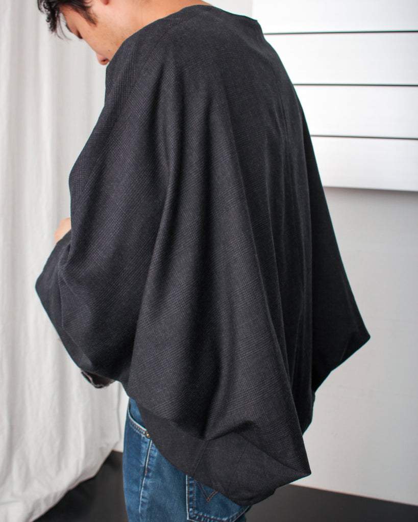 sulvam サルバム 通販 HAORI JACKET (WW-Y02-110) Gray – Mukta / Sal