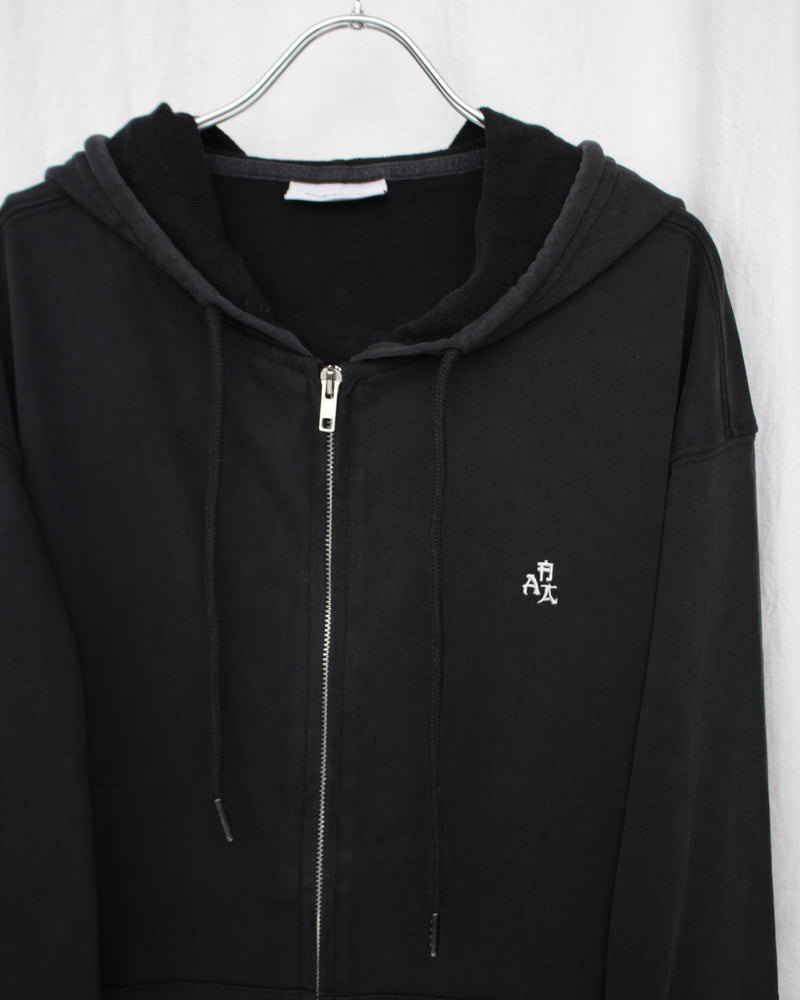 SE ZIP UP HOODIE (AAA1) Black