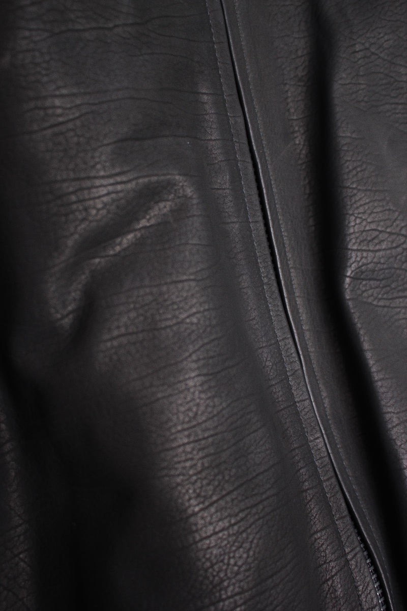 OMAR AFRIDI / BUD BLOUSON - Black (OA-AW25-LTH-103-01)
