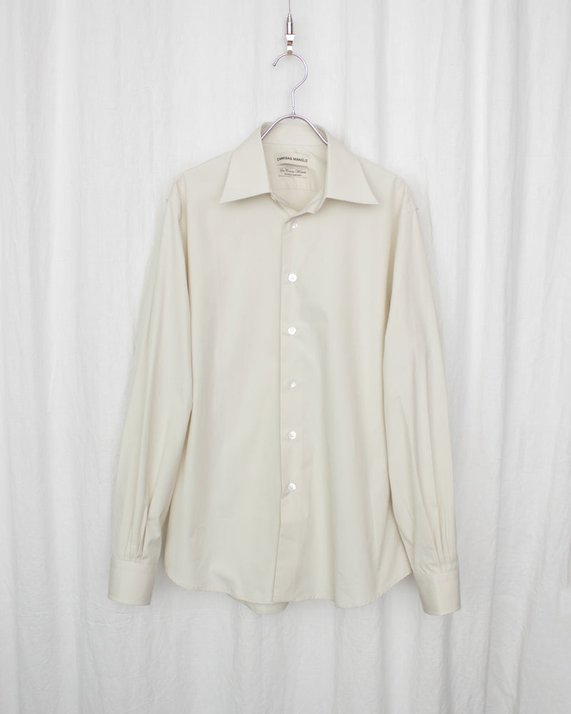 CAMISAS MANOLO / IVORY FORMAL SHIRT - Ivory (25020801)