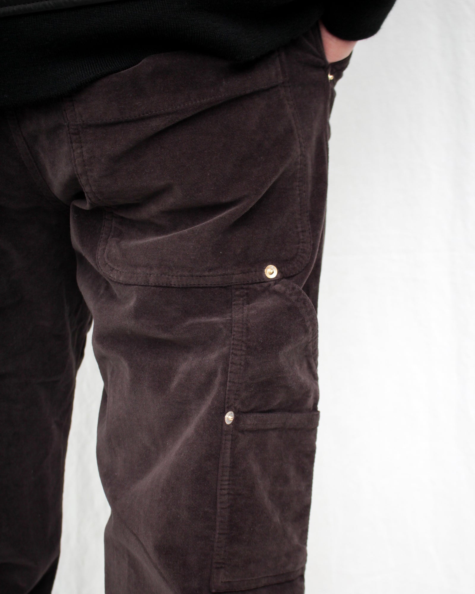 WALES BONNER / KINGSTON TROUSER (MS25TR10-CO10-899) Otter – Mukta