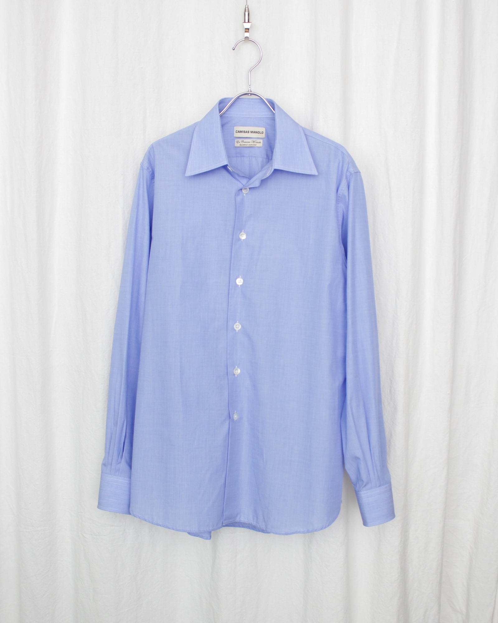 CAMISAS MANOLO カミサスマノロ 通販 BLUE FORMAL SHIRT (25020802