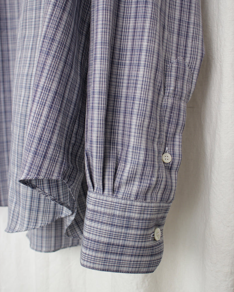 CAMISAS MANOLO / BLUE / WHITE MULTI CHECK NORMAL SHIRT - Blue / White (25020604)