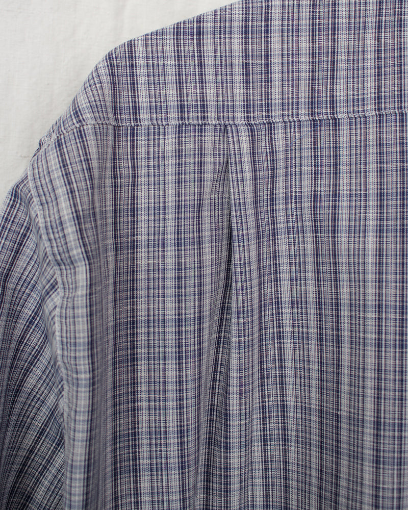CAMISAS MANOLO / BLUE / WHITE MULTI CHECK NORMAL SHIRT - Blue / White (25020604)