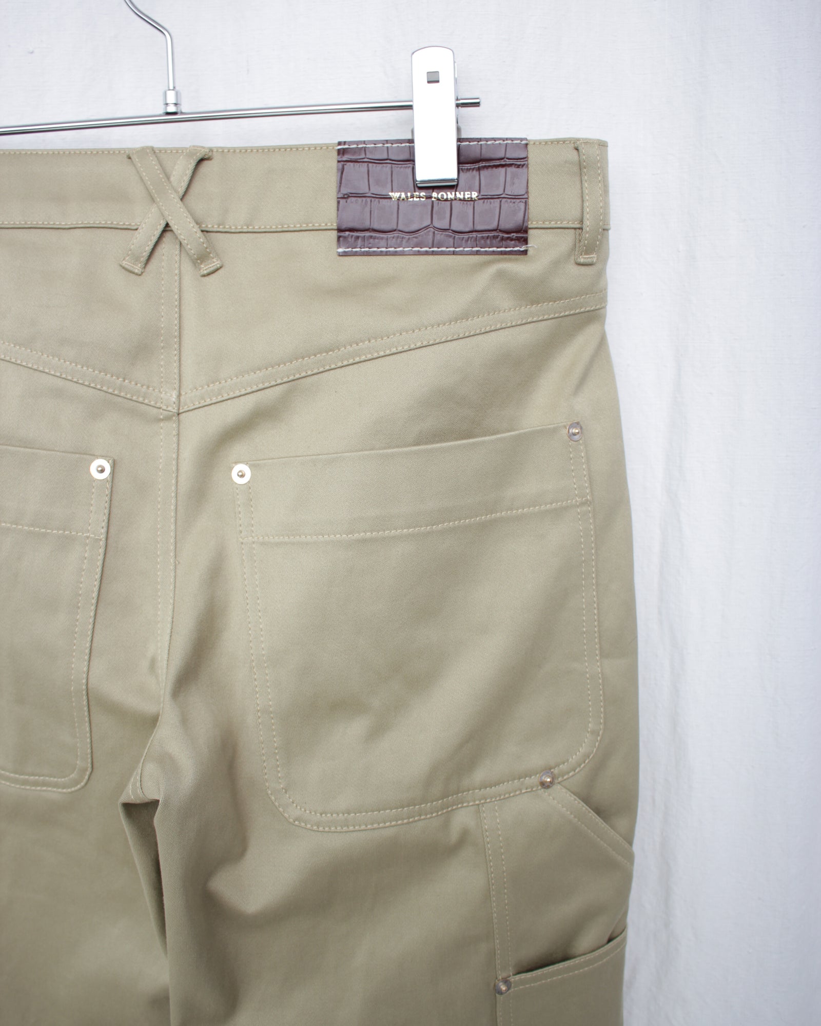 WALES BONNER / KINGSTON TROUSER (MS25TR10-CO02-750) Hunter – Mukta