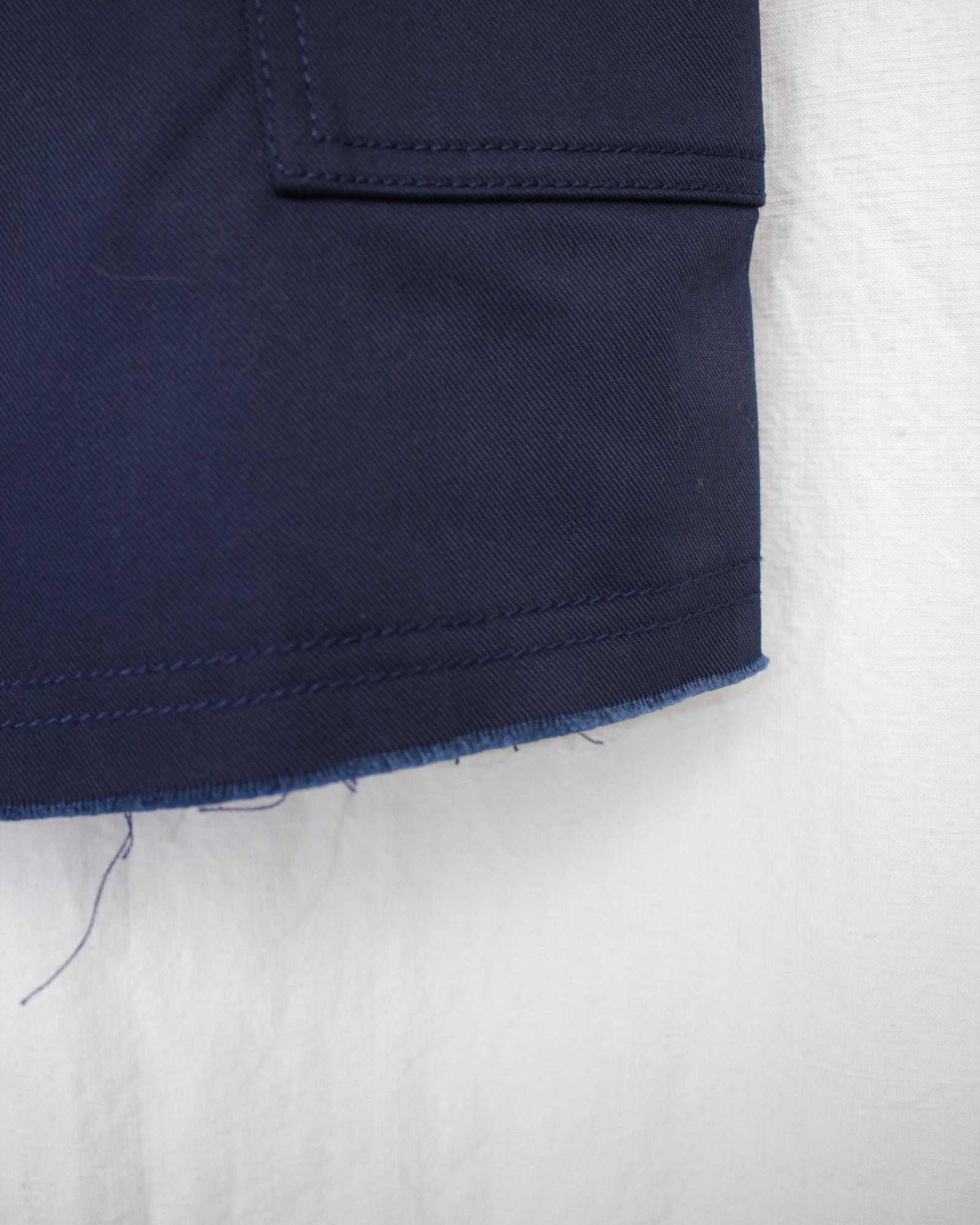 WALES BONNER / KINGSTON SHORTS (MS25TR05-PL01-599) Navy – Mukta / Sal