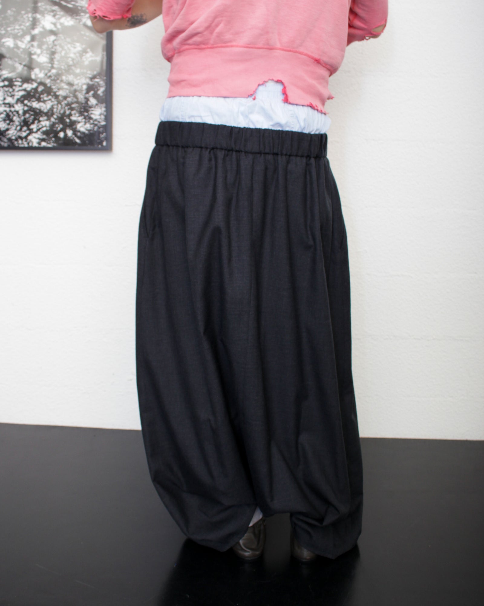 sulvam サルバム 通販 SARROUEL PANTS (WW-P01-110) Gray – Mukta / Sal