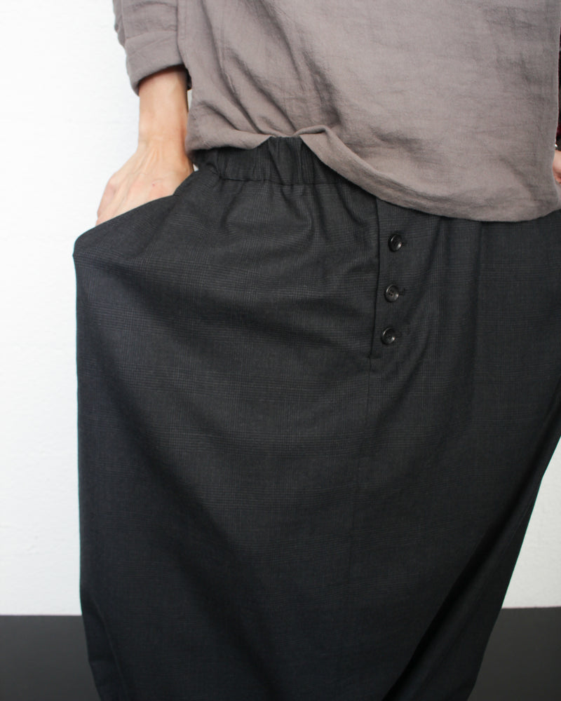 SULVAM / SARROUEL PANTS - Gray (WW-P01-110)