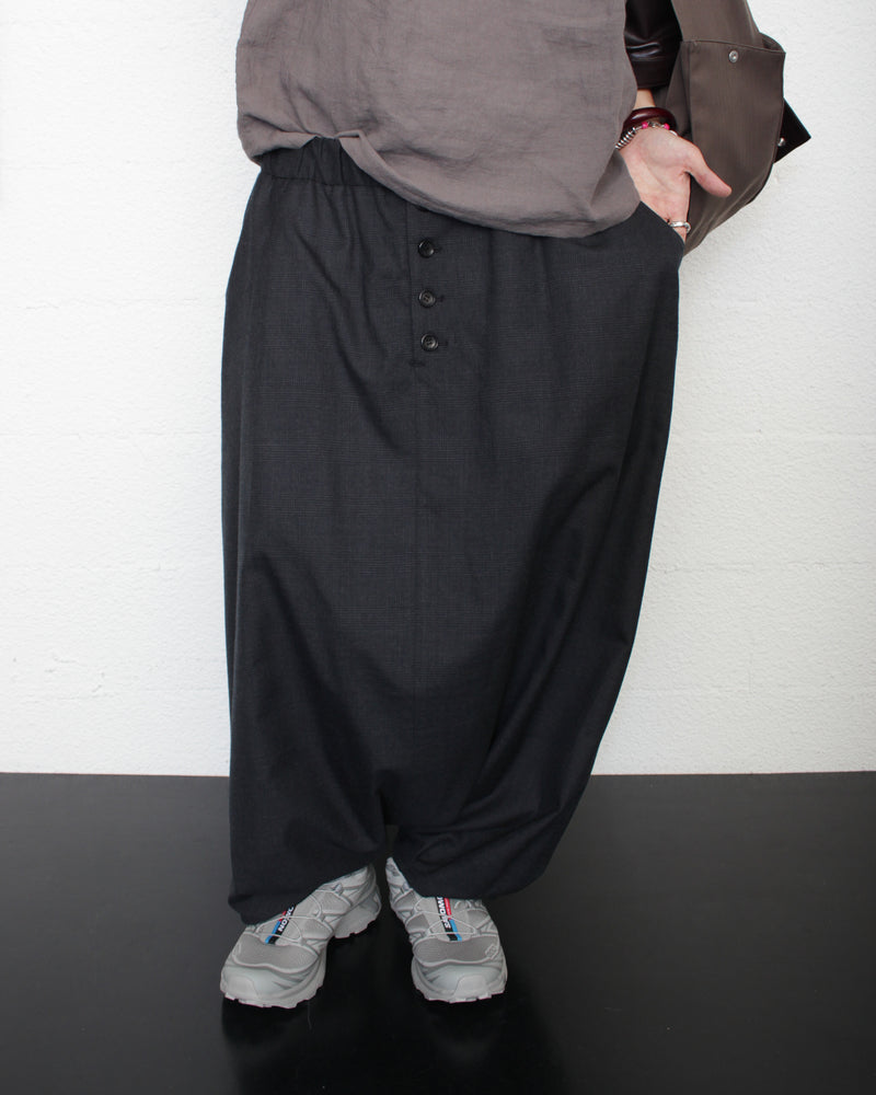 SULVAM / SARROUEL PANTS - Gray (WW-P01-110)