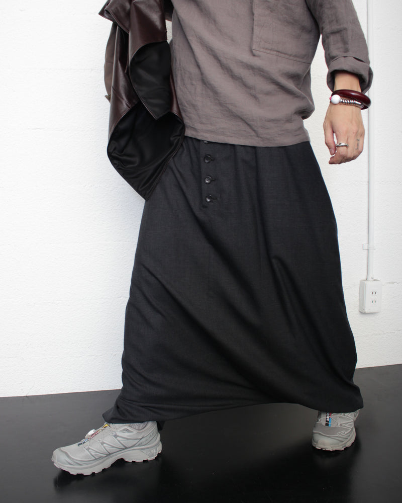 SULVAM / SARROUEL PANTS - Gray (WW-P01-110)