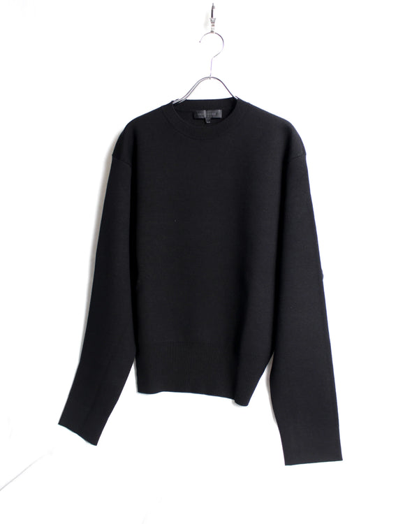 Omar Afridi / DRAPED L/S TOP (SS25-JER-104-01) Black – Mukta / Sal Omar Afridi / DRAPED L/S TOP (SS25-JER-104-01) Black – Mukta / Sal