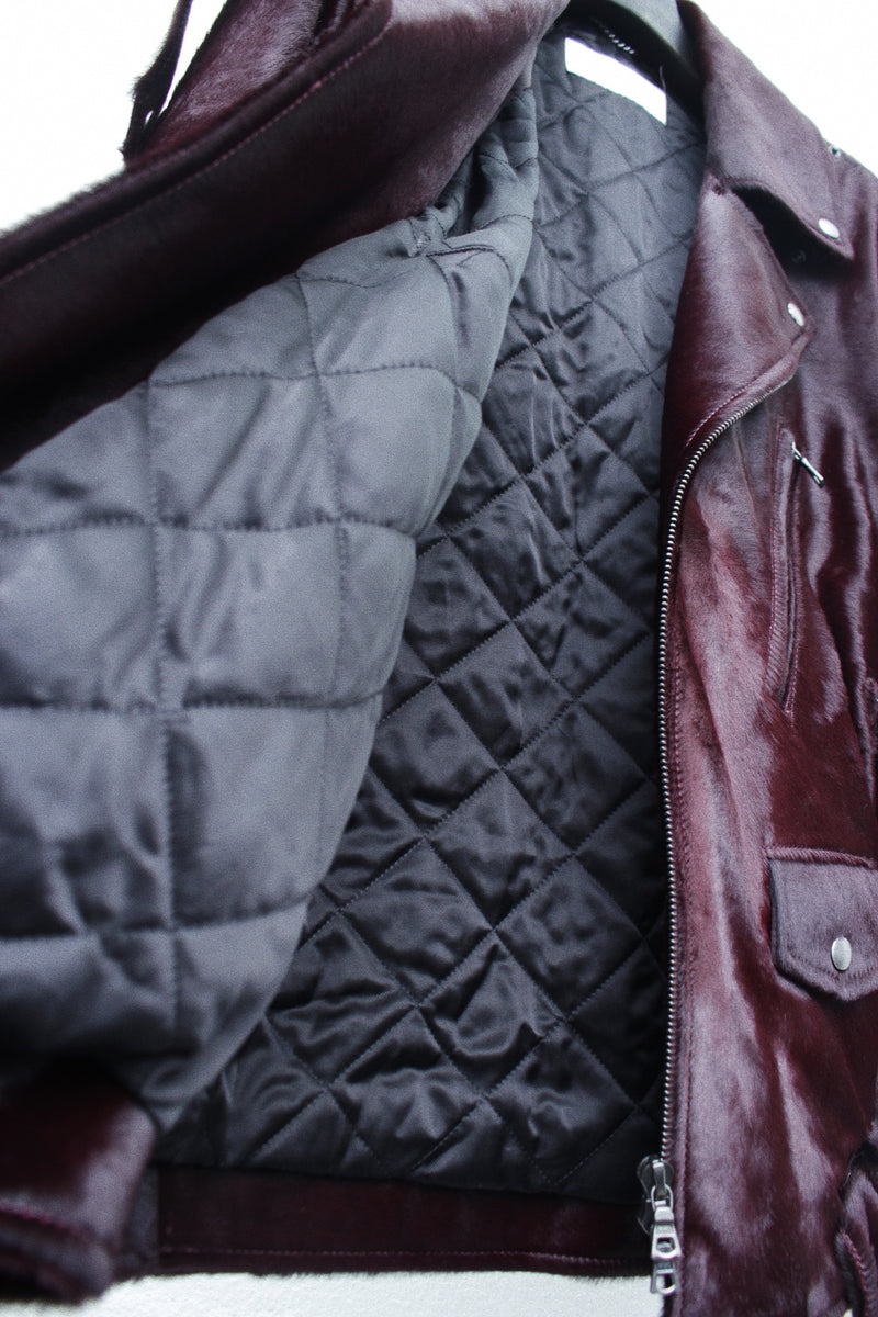 DRIES VAN NOTEN / LODZ 2371 M.L.JACKET - Burgundy (252-021803-2371)