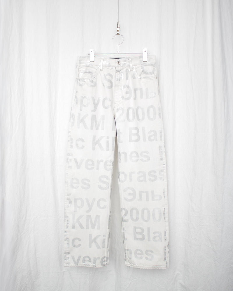 BIG-E 4PK JEANS-WASHED (E12P010) White X Silver