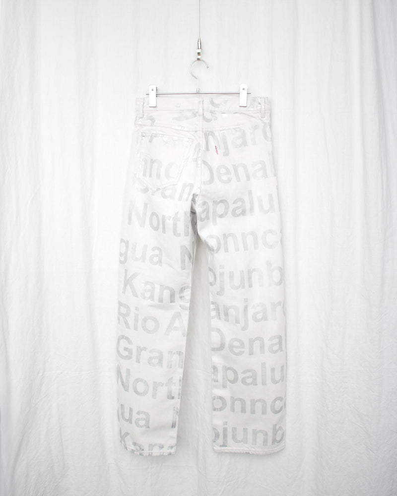 BIG-E 4PK JEANS-WASHED (E12P010) White X Silver