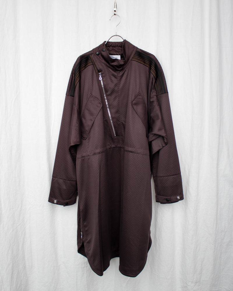 SOLIX PULLOVER COAT (KKSS25C03-58) Callisto Brown