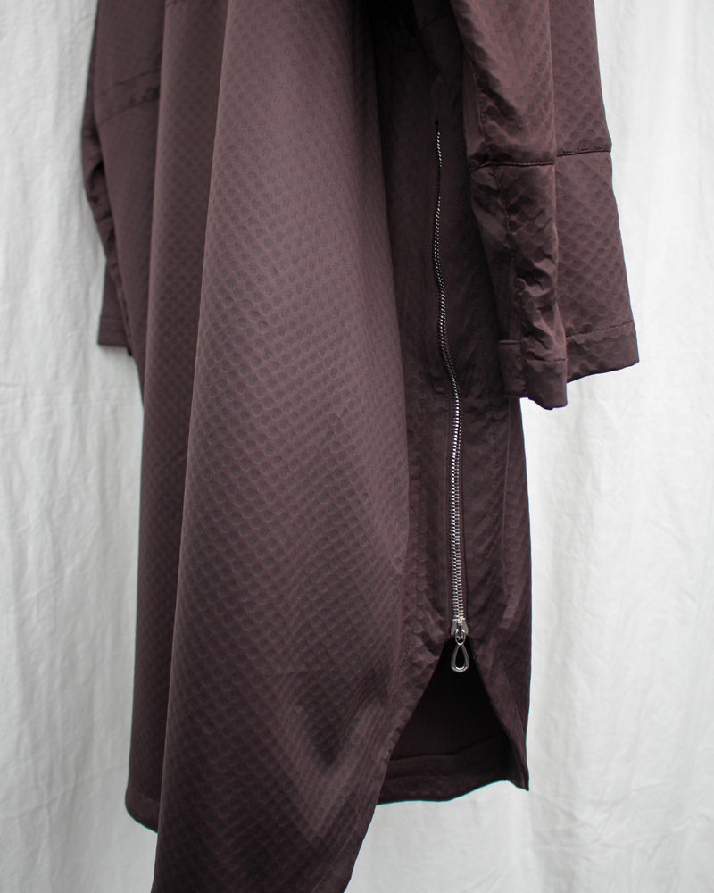 SOLIX PULLOVER COAT (KKSS25C03-58) Callisto Brown