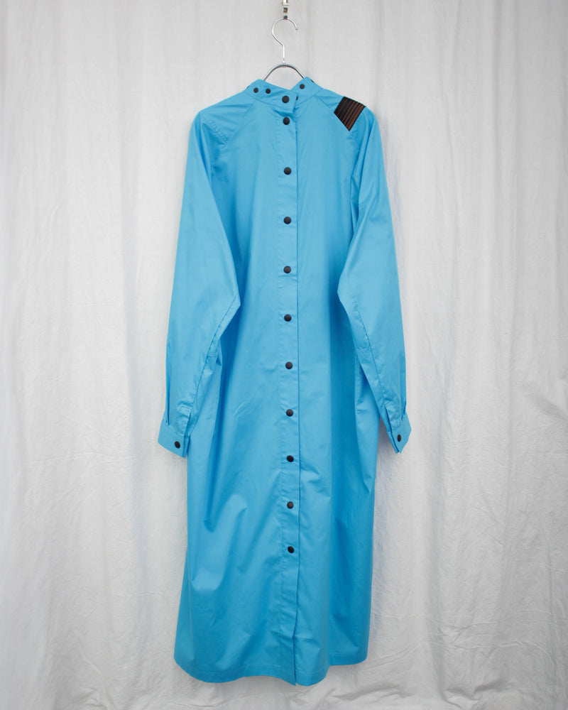 INEX SNAP LONG SHIRT (KKSS25SH03-65) Blue Lucent