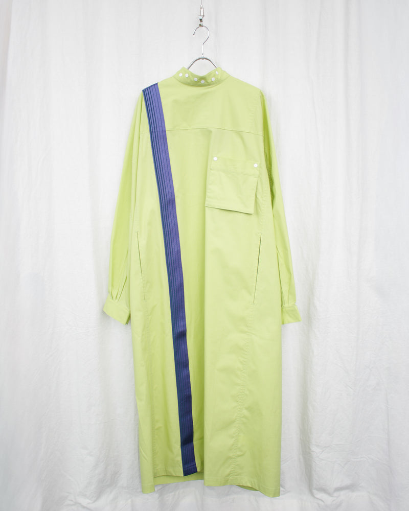 INEX SNAP LONG SHIRT (KKSS25SH03-64) Lime Green