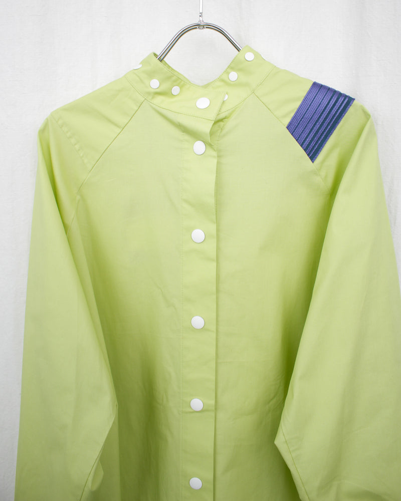 INEX SNAP LONG SHIRT (KKSS25SH03-64) Lime Green