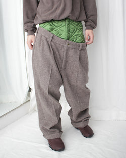 CARPE DIEM (AW24-RPT07) Brown×Green