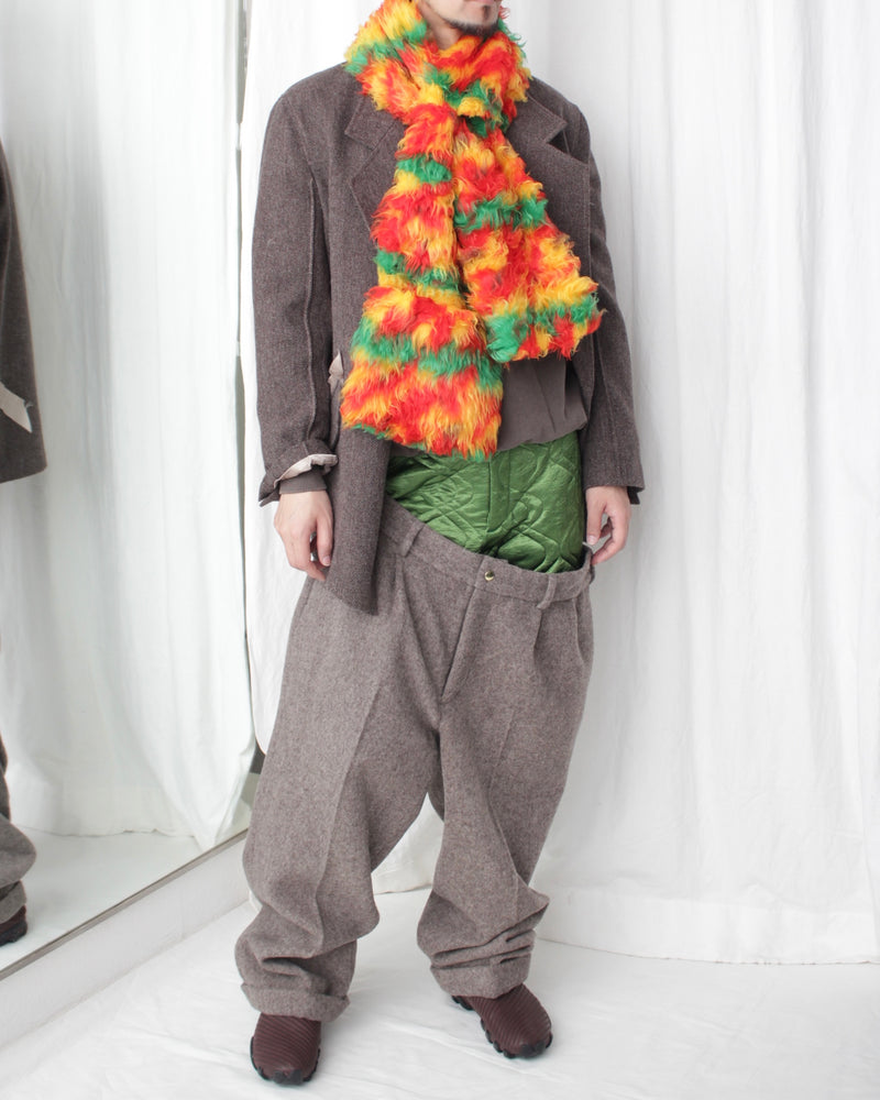 CARPE DIEM (AW24-RPT07) Brown×Green