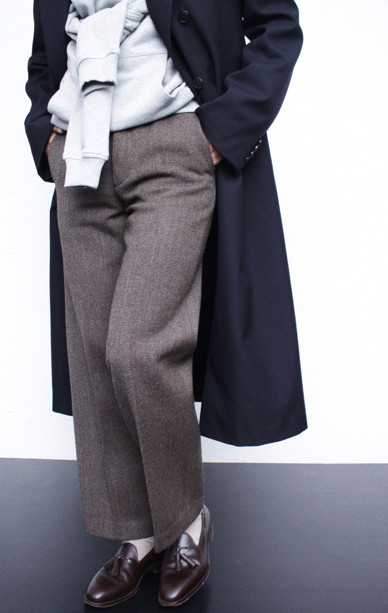 DRIES VAN NOTEN / PANVEL SHORT 2197 M.W.PANTS - Brown (252-020997-2197)