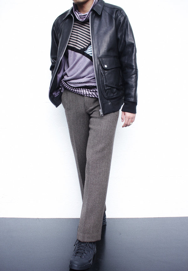 DRIES VAN NOTEN / PANVEL SHORT 2197 M.W.PANTS - Brown (252-020997-2197)