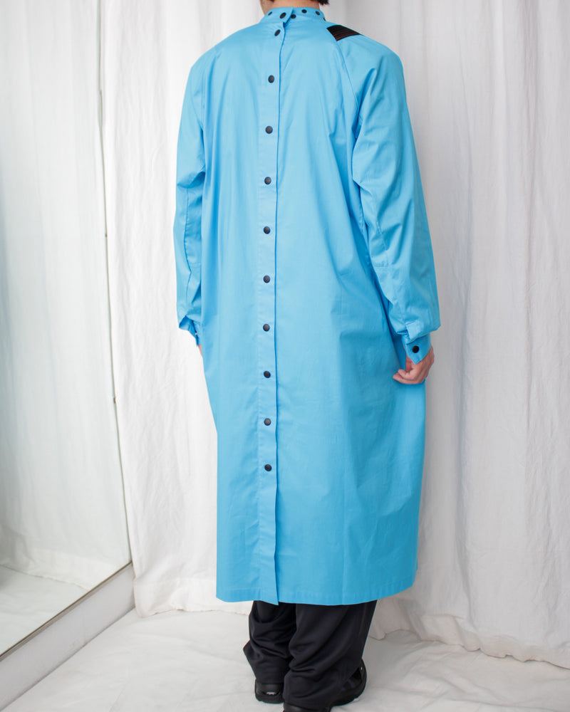 INEX SNAP LONG SHIRT (KKSS25SH03-65) Blue Lucent