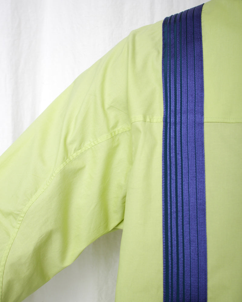 INEX SNAP LONG SHIRT (KKSS25SH03-64) Lime Green