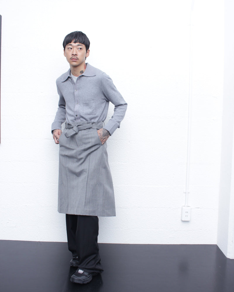 CLASS / SLACKS APRON - Grey (CCFA05UNI)